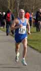 Brian Rushworth (Sunderland) with the fastest over-50 wim of the day at the Royal Signal Relays.